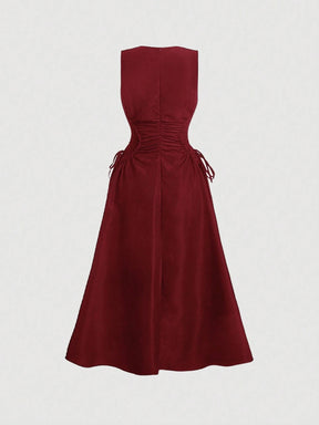 Vestido Longo Vermelho Vivienne