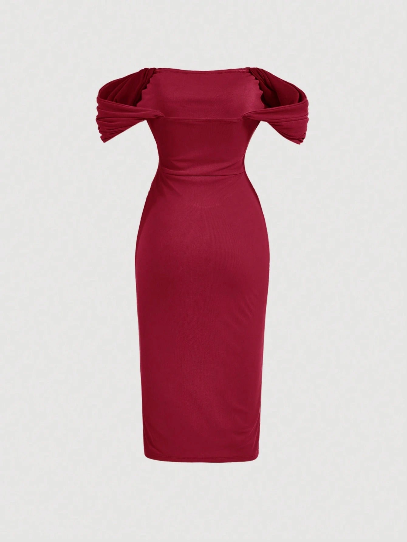 Vestido Midi Vermelho Geneviève