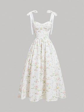 Vestido Midi Branco Isadora