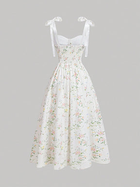 Vestido Midi Branco Isadora