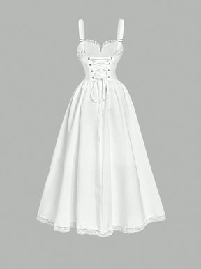 Vestido Midi Branco Margot