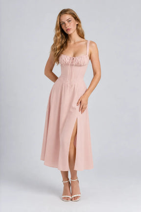 Vestido Midi Elegante Aurora