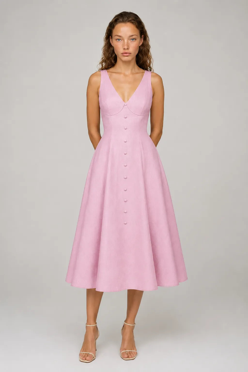 Vestido Midi Elegante Calista