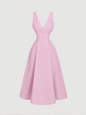Vestido Midi Elegante Calista
