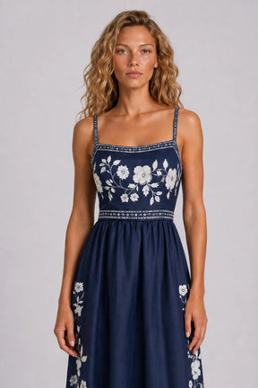 Vestido Midi Elegante Camille