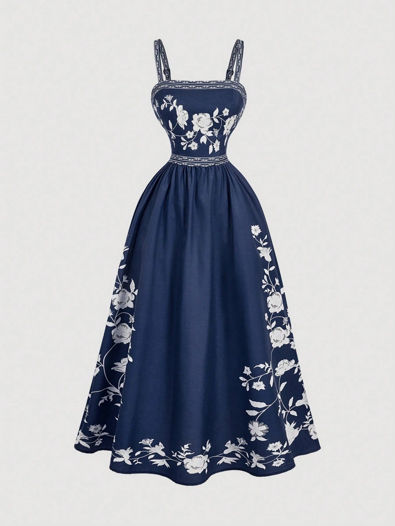 Vestido Midi Elegante Camille