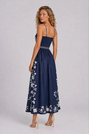 Vestido Midi Elegante Camille