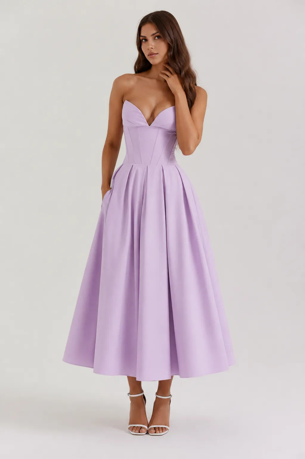 Vestido Midi Elegante Charlotte