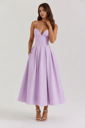 Vestido Midi Elegante Charlotte