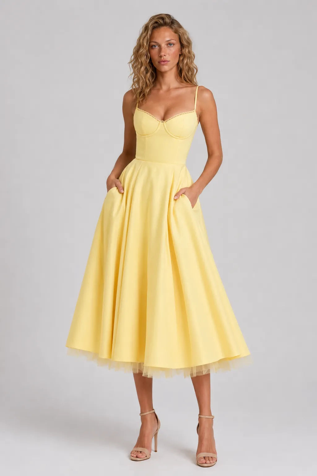 Vestido Midi Elegante Juliette