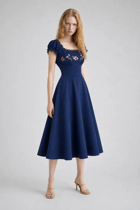 Vestido Midi Elegante Leonora