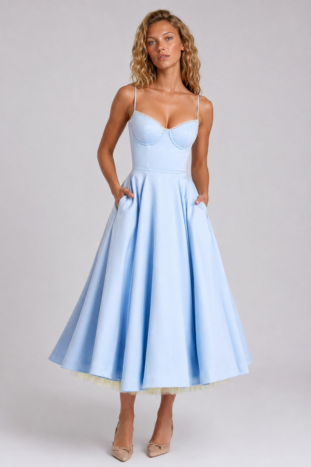Vestido Midi Elegante Selene