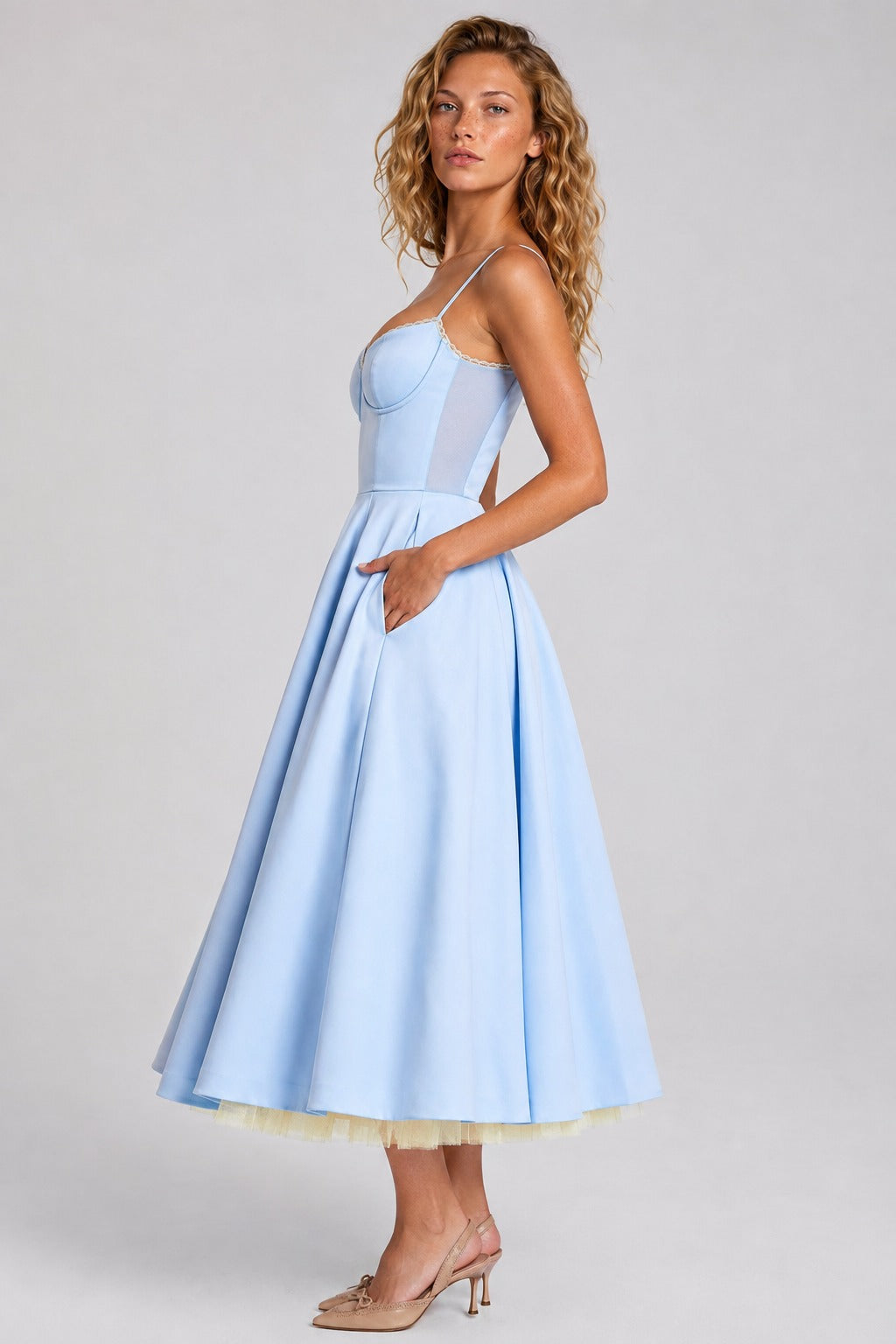 Vestido Midi Elegante Selene