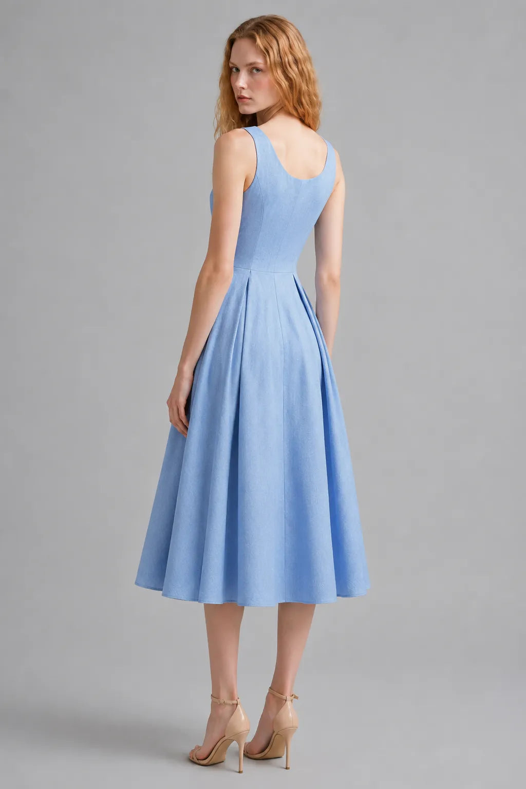 Vestido Midi Elegante Solène