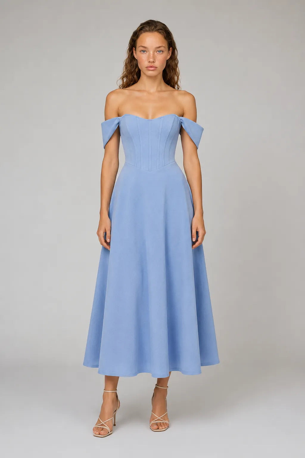 Vestido Midi Elegante Violette