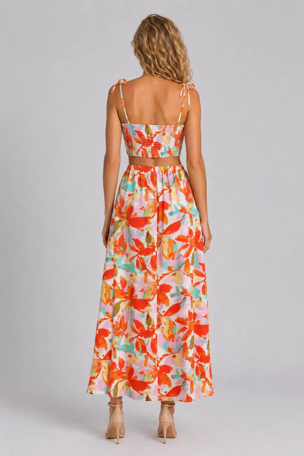 Vestido Midi Floral Giordana