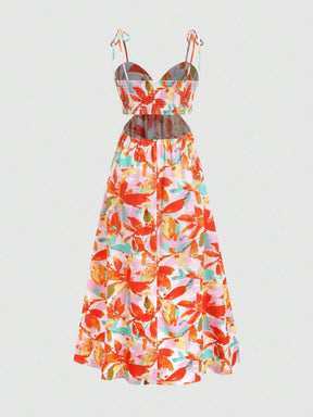 Vestido Midi Floral Giordana
