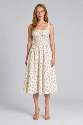 Vestido Midi Floral Samira