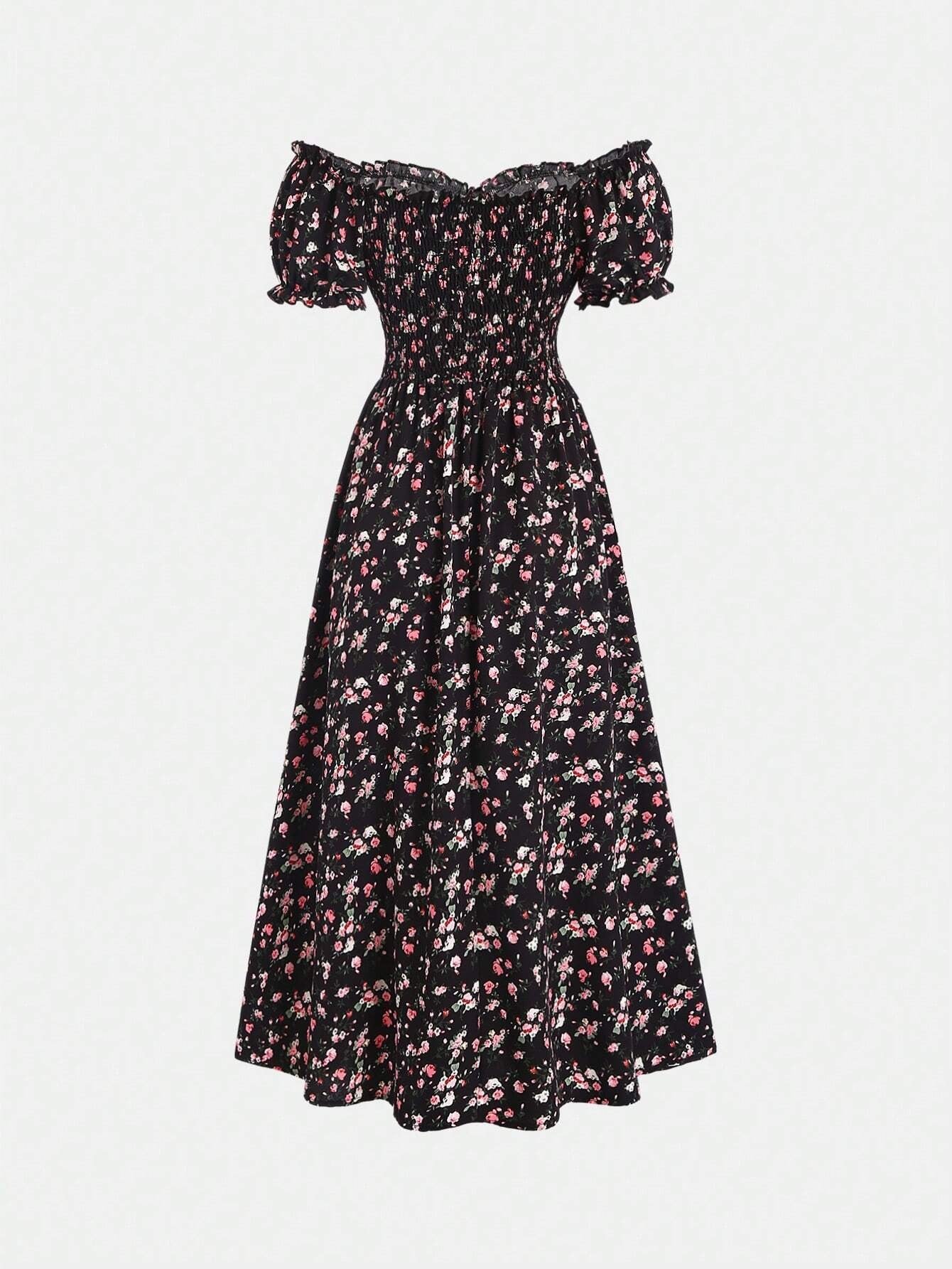 Vestido Midi Floral Ysé