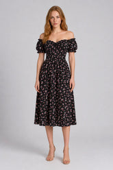 Vestido Midi Floral Ysé