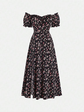 Vestido Midi Floral Ysé