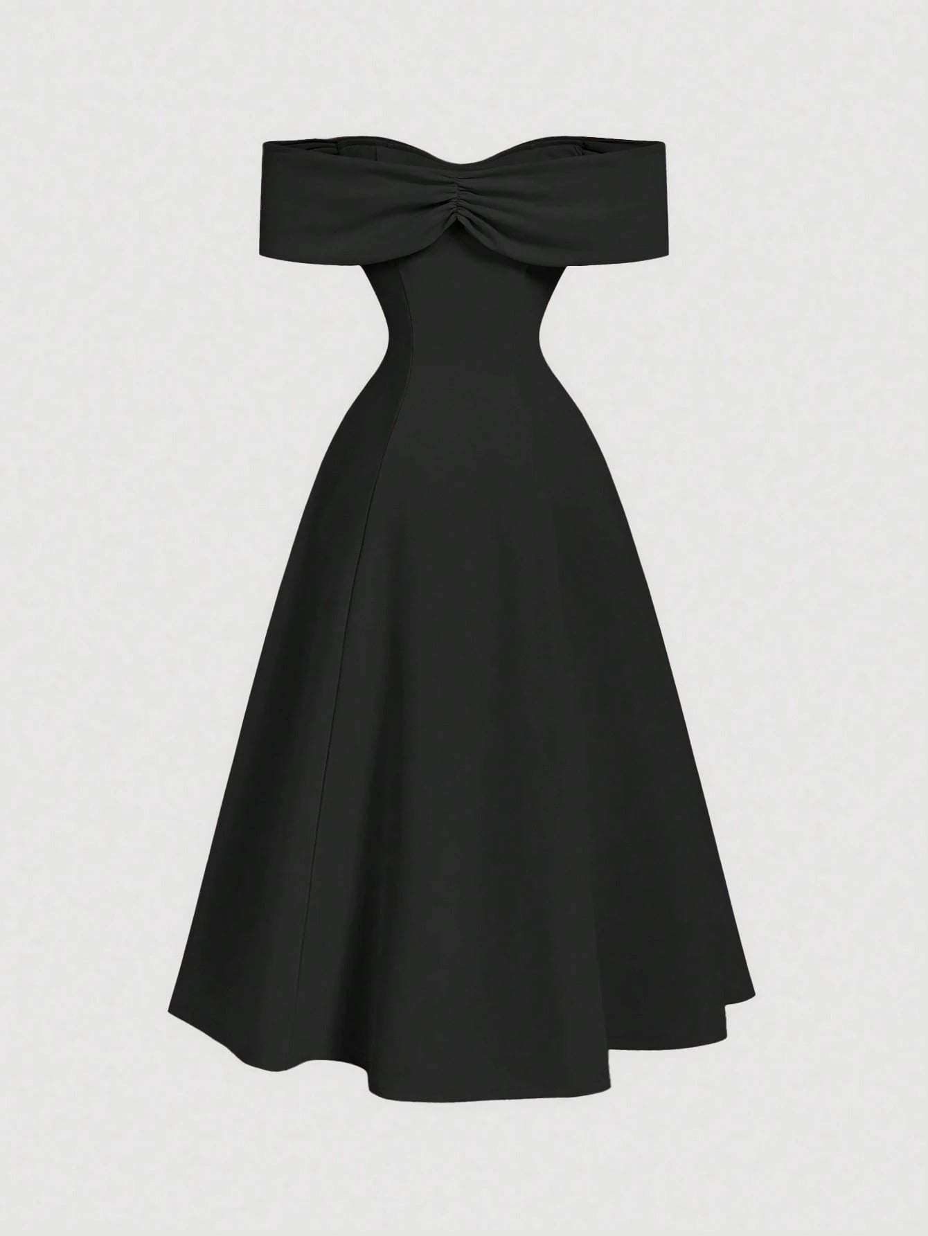 Vestido Midi Preto Anaïs