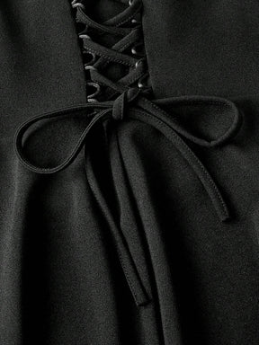 Vestido Midi Preto Celine
