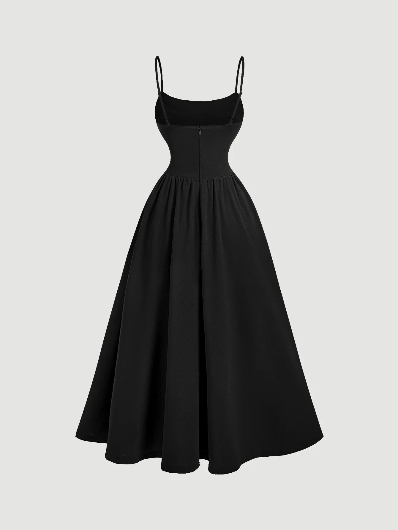 Vestido Midi Preto Isabeau