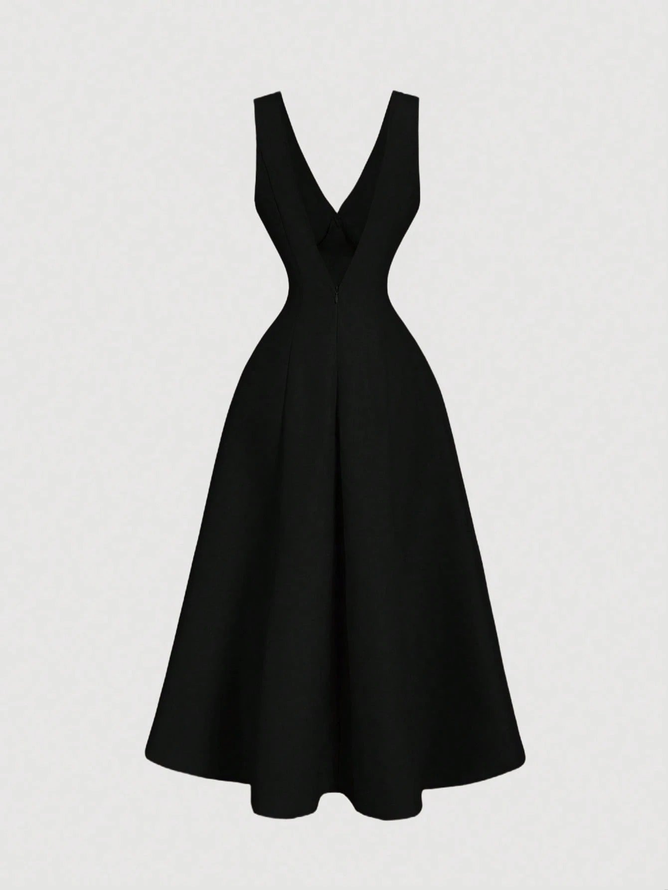Vestido Midi Preto Lavinia