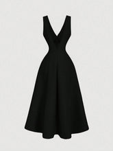 Vestido Midi Preto Lavinia
