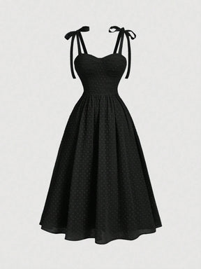 Vestido Midi Preto Lorena