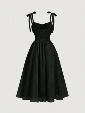 Vestido Midi Preto Lorena