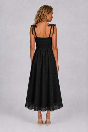 Vestido Midi Preto Lorena