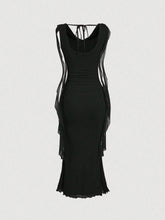 Vestido Midi Preto Noelle
