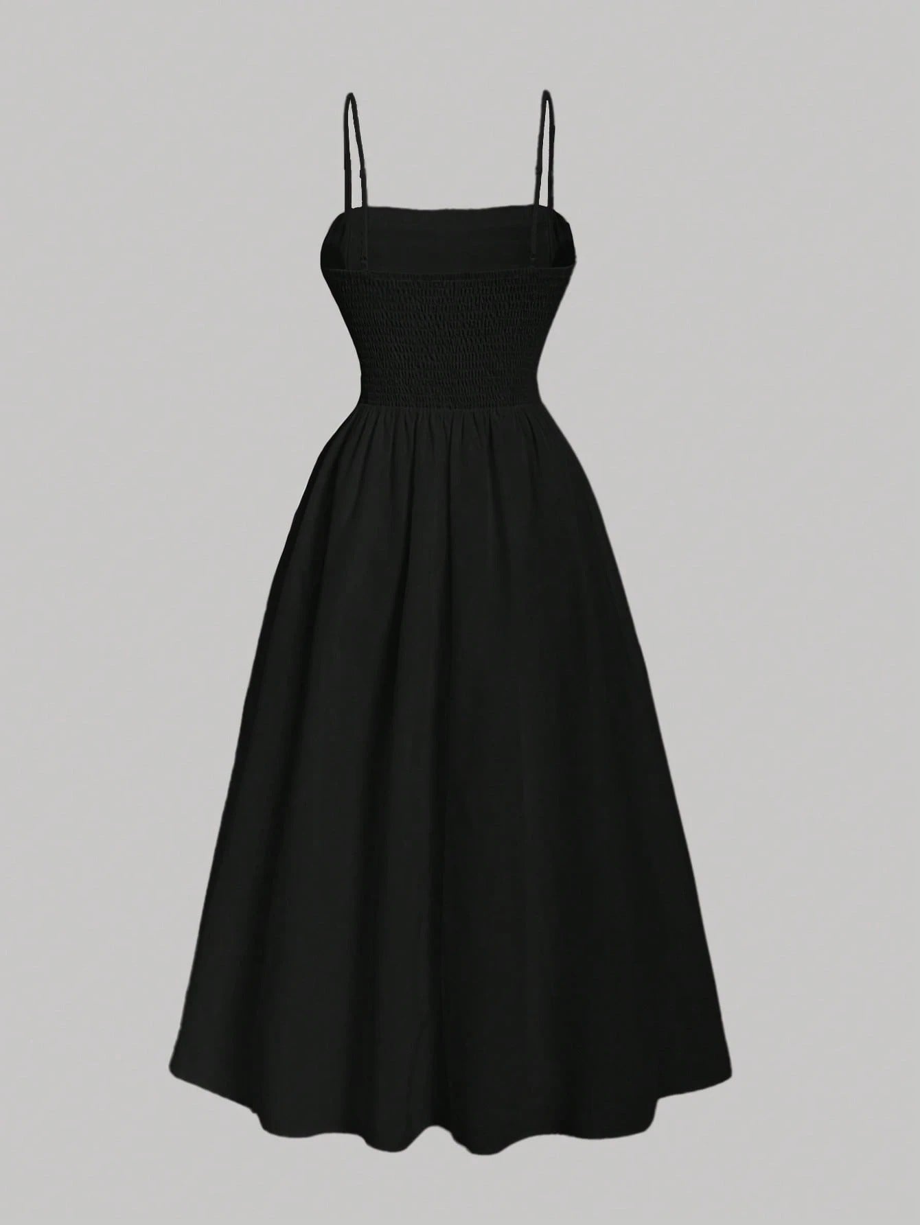 Vestido Midi Preto Valentina