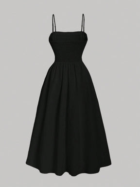 Vestido Midi Preto Valentina