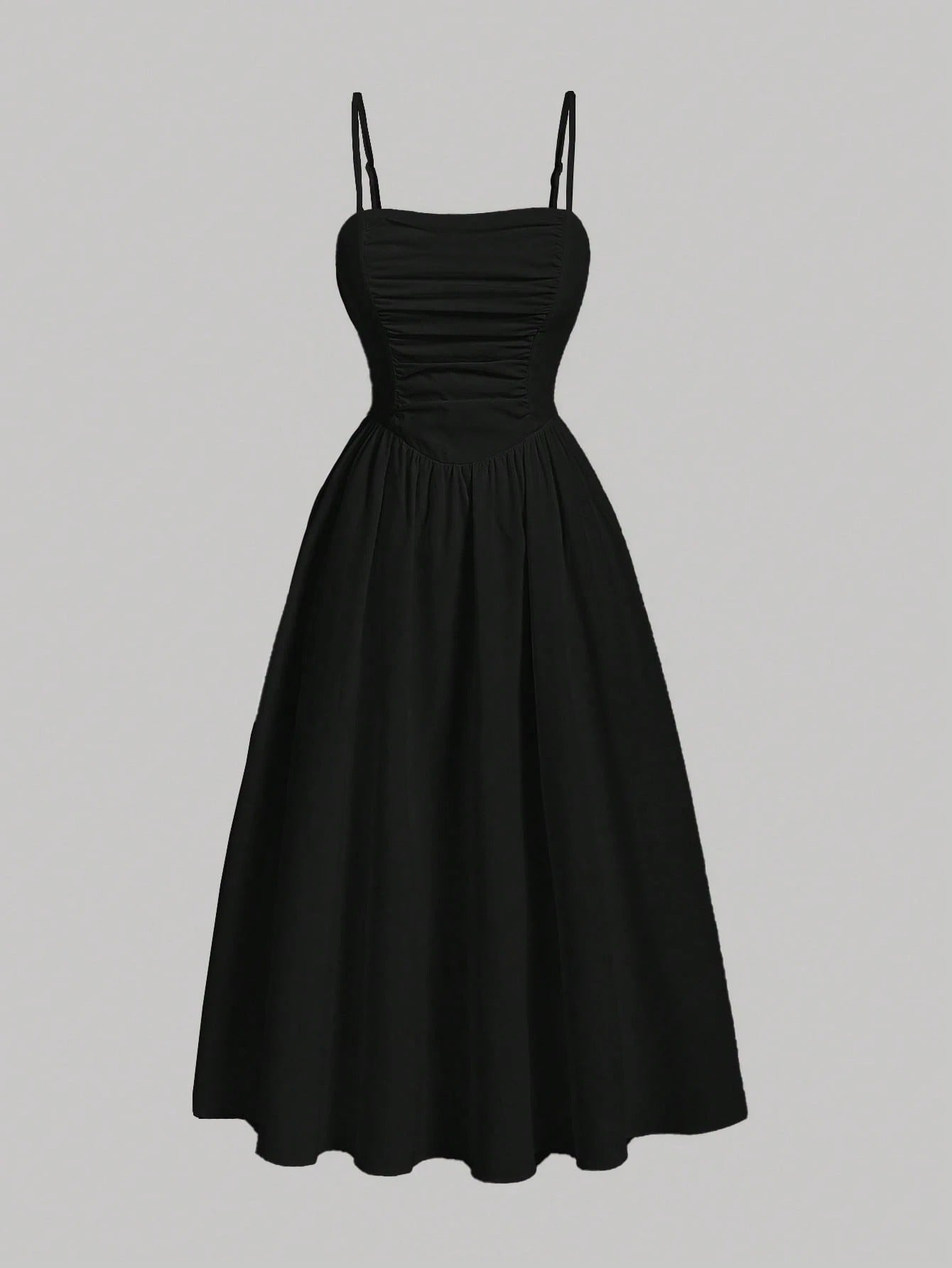 Vestido Midi Preto Valentina