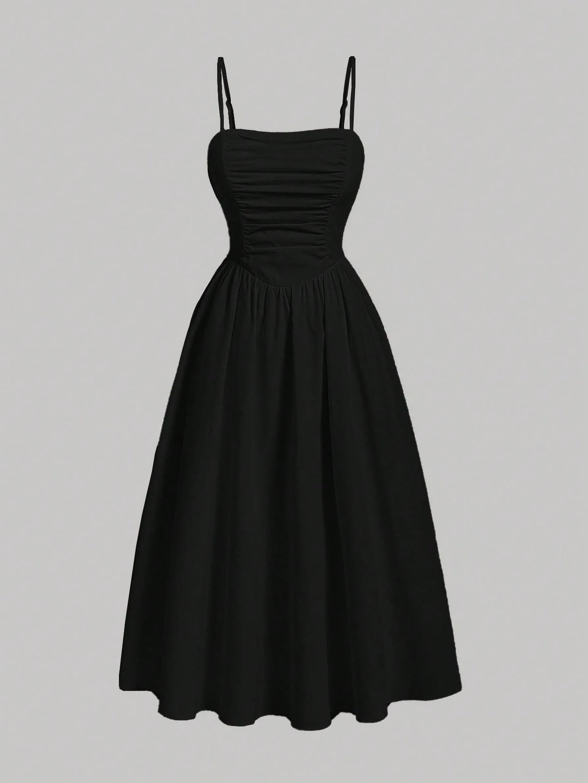 Vestido Midi Preto Valentina