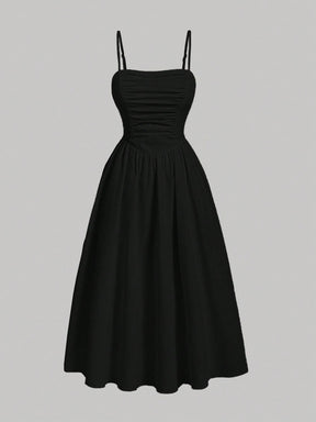 Vestido Midi Preto Valentina