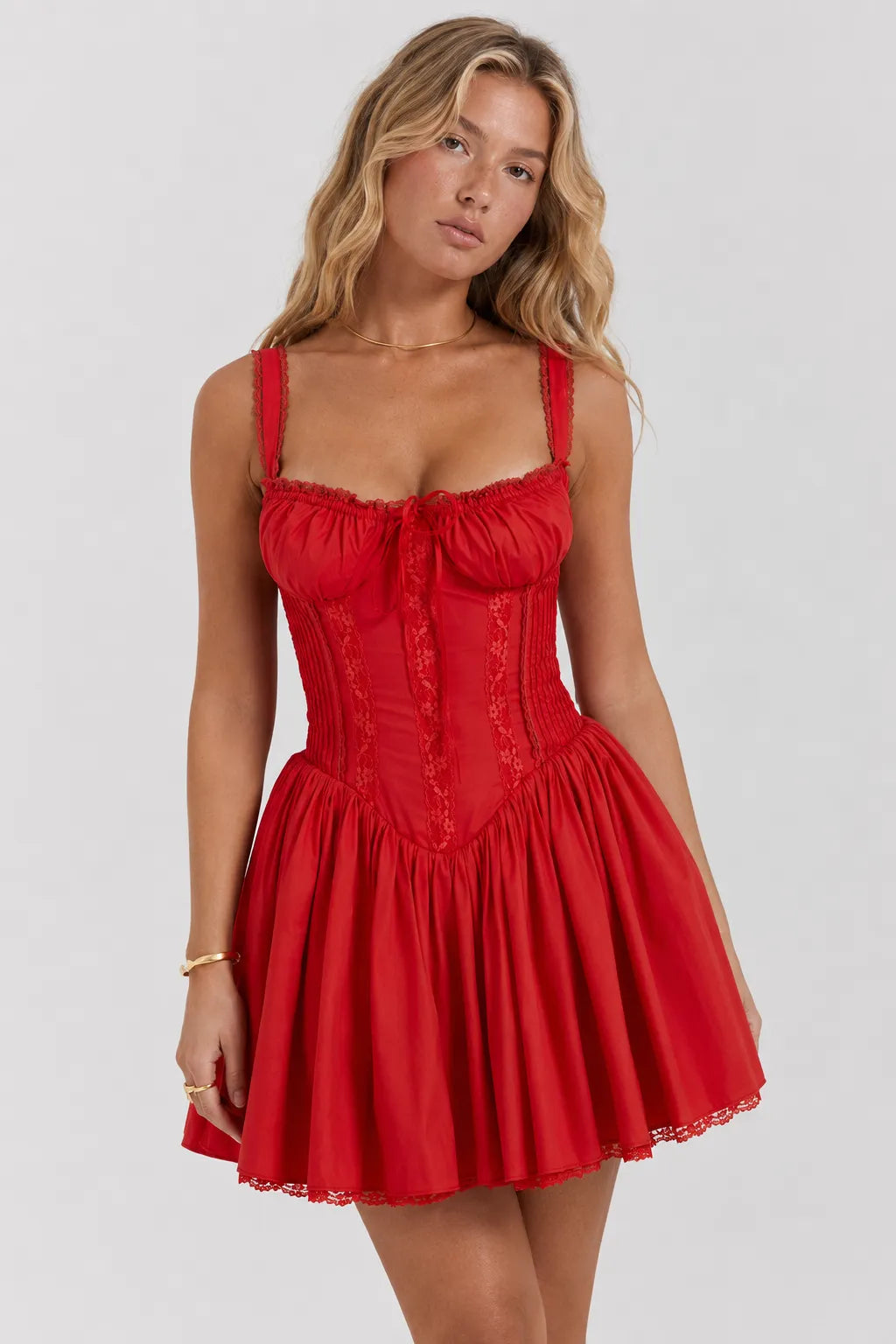 Vestido Vermelho Curto Pietra