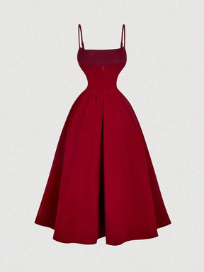 Vestido Vermelho Midi Antonella