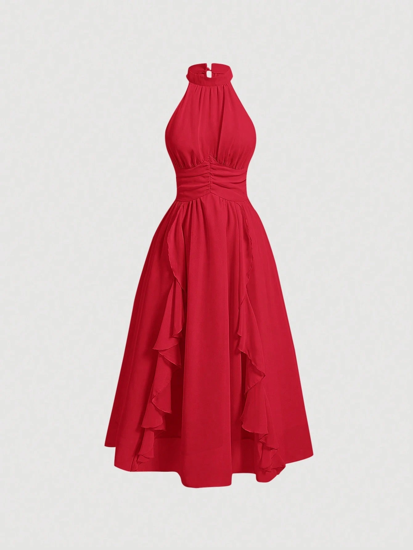 Vestido Vermelho Midi Camila