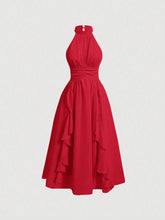 Vestido Vermelho Midi Camila