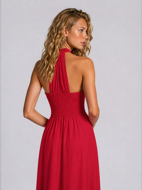 Vestido Vermelho Midi Camila