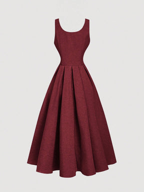Vestido Vermelho Midi Celestine