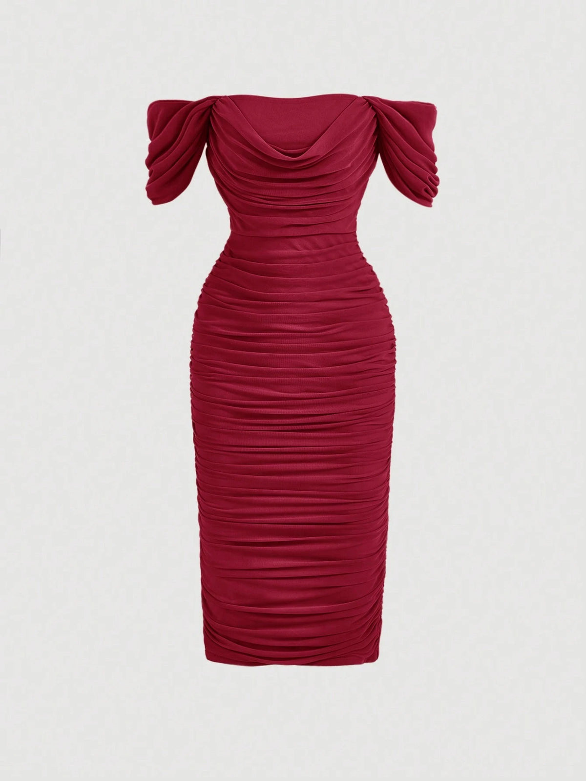 Vestido Vermelho Midi Élodie