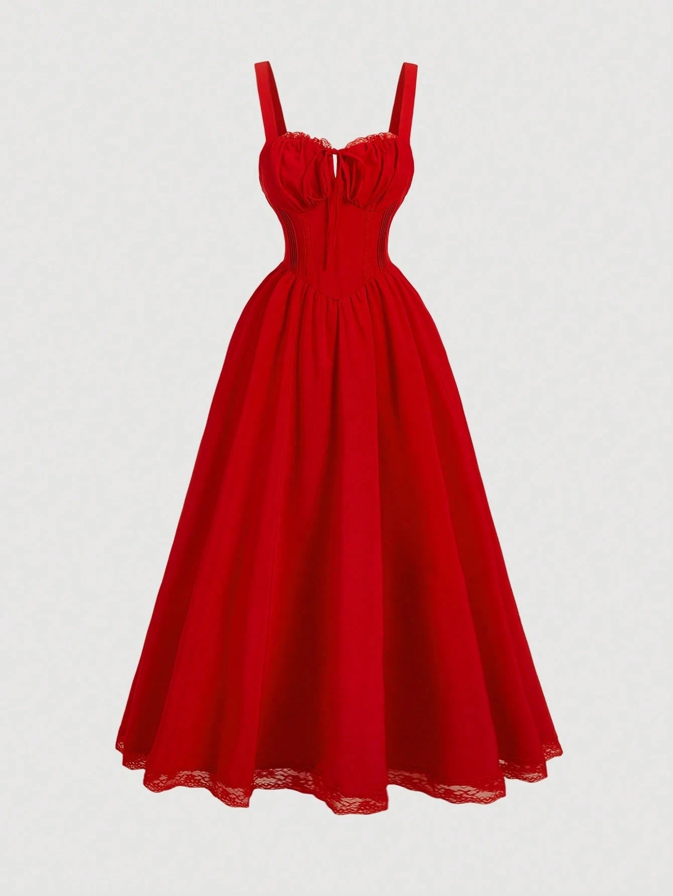 Vestido Vermelho Midi Estelle