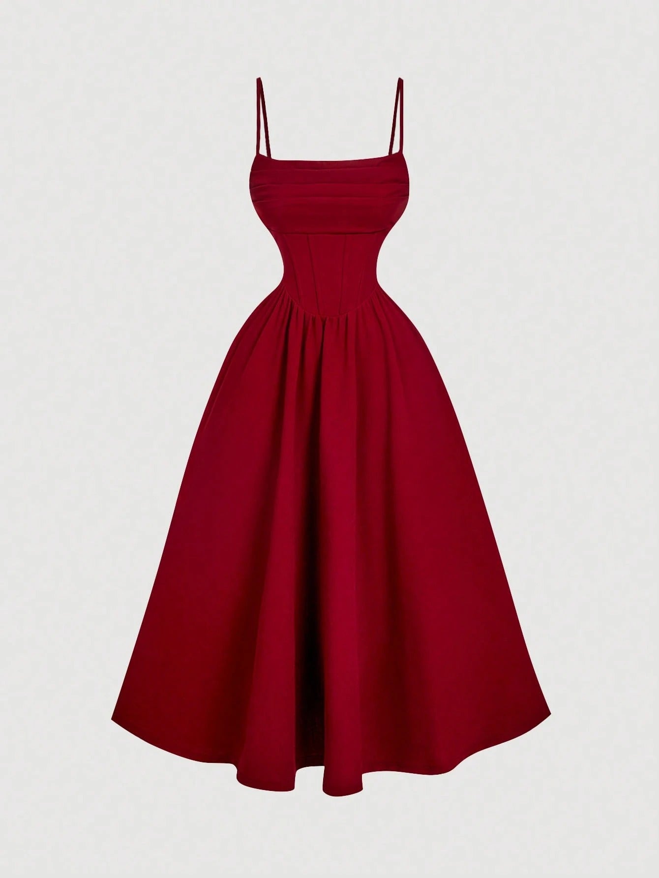 Vestido Vermelho Midi Mirabelle