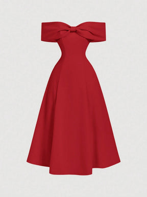 Vestido Vermelho Midi Odette