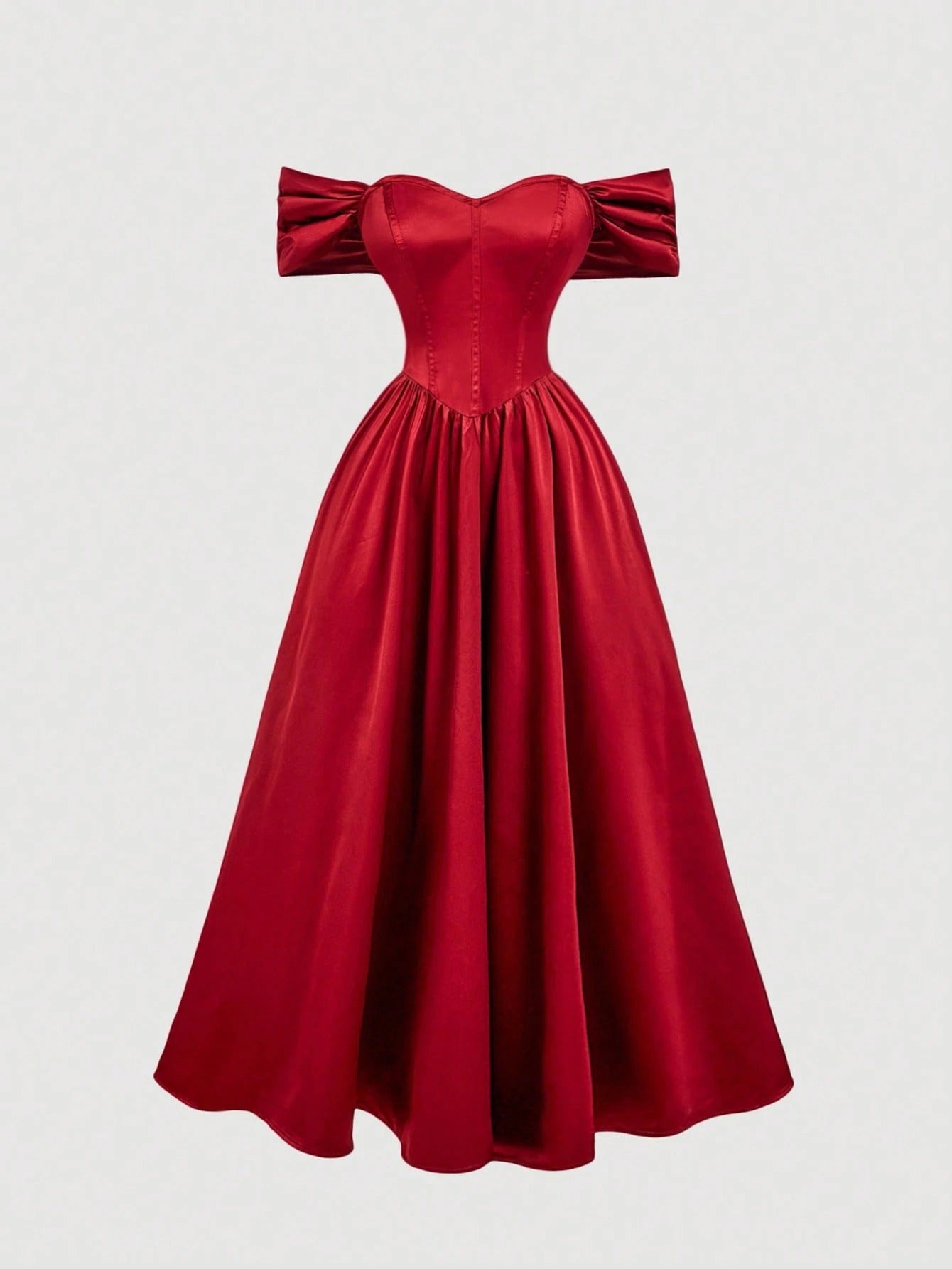 Vestido Vermelho Midi Thalia